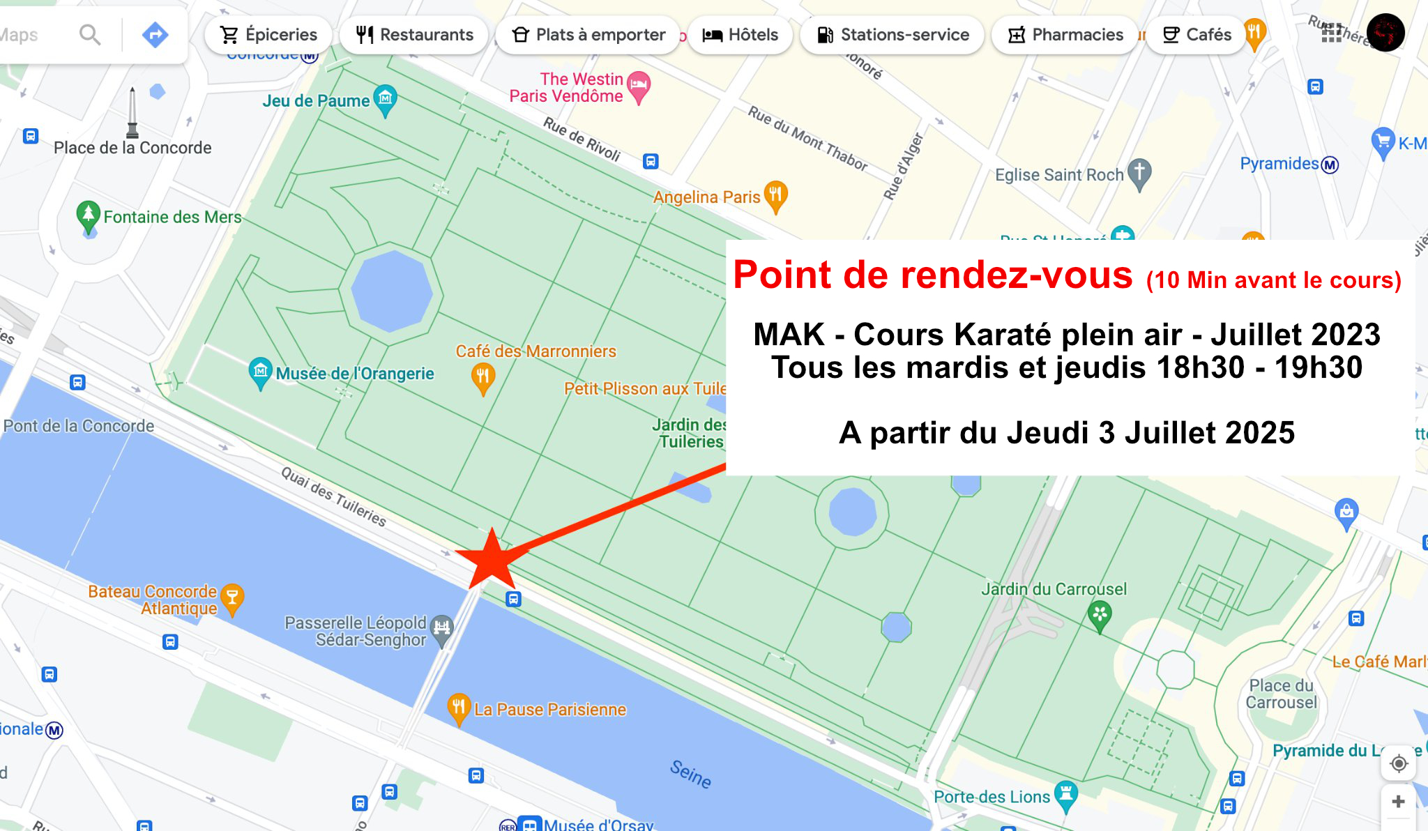 MAK Karaté plein air 2025